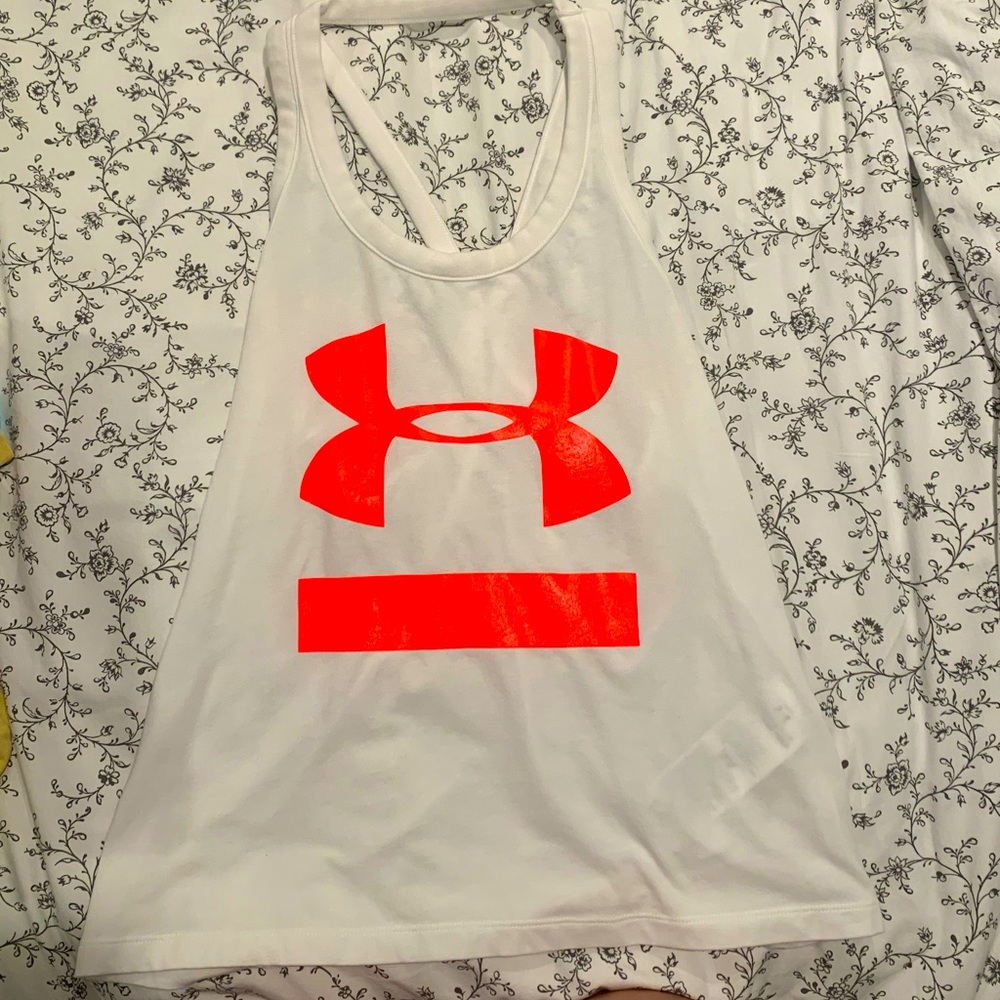 under armour cotton exercise tank top
